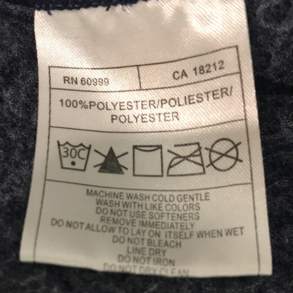 Antigua Fortune Quarter Zip Pullover Womens Size M Navy Heather Sweater - Picture 9 of 9